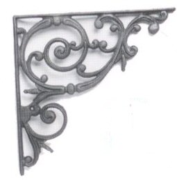 Cast Iron Corner Brac kets 	1172