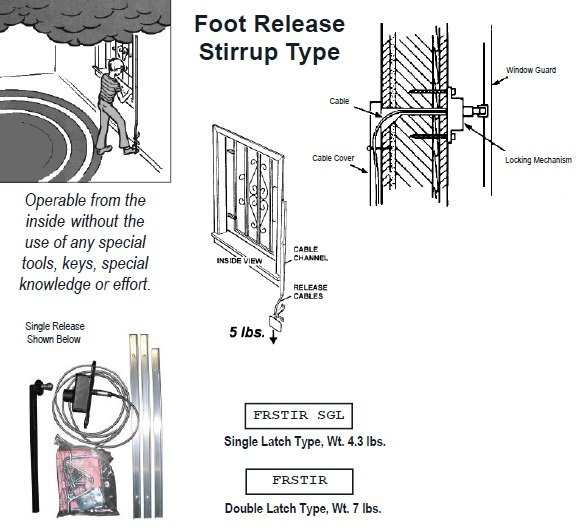 Foot Release Stirrup Type