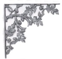 Cast Iron Corner Brackets 7107