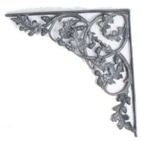 Cast Iron Corner Brackets 7108