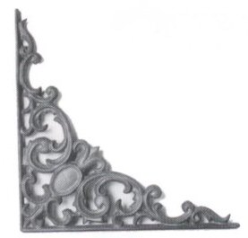 Cast Iron Corner Brackets 7180