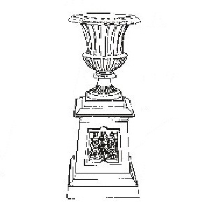 Large Victorian Urn