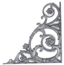 Cast Iron Corner Brackets 8028