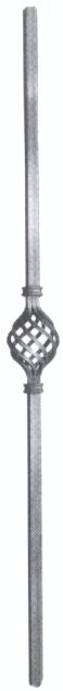 Wrought Iron Baluster b-05-1s