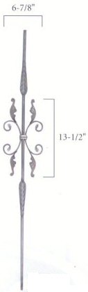 Round Feather Balusters