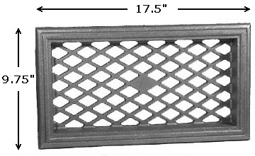 Cast Iron House Vent -  rhv101