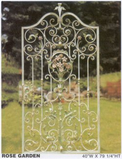 Rose Garden Gates