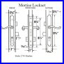 Mortise locksets