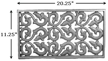 Cast Iron House Vent  rhv103